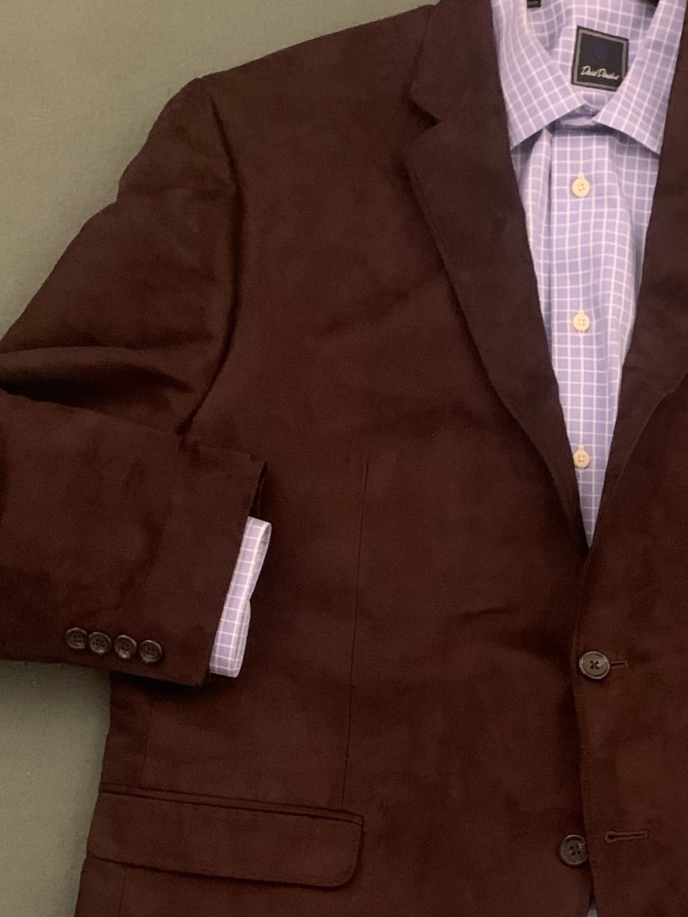 CHAPS Suede Look Sport Jacket